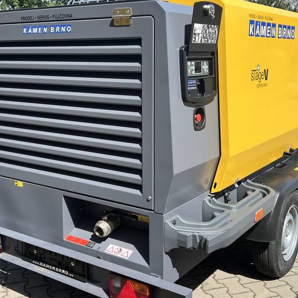 Novinka Atlas Copco - kompresor X-Air* 750-25